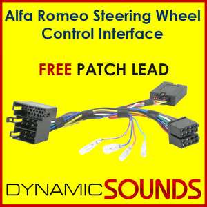 ALFA ROMEO 159, Brera Steering Wheel Stalk Control Adaptor Lead DS 