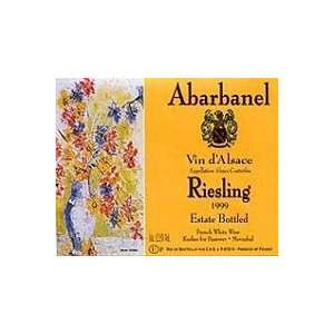  Abarbanel Riesling Alsace Aoc 2009 750ML Grocery & Gourmet Food