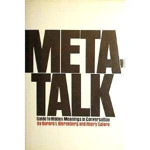  Meta talk Gerard I Nierenberg Books