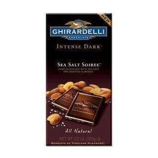 Ghirardelli Chocolate Intense Dark Sea Salt Soiree Bar, 3.5 oz by 