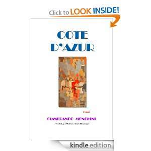 COTE DAZUR (French Edition) Gianfranco Menghini  Kindle 