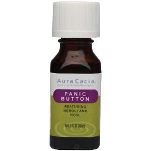  Aura Cacia Essentail Solution Panic Button .5 Oz Beauty
