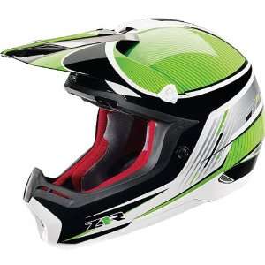  Z1R Nemesis S10 Adult Off Road Motorcycle Helmet   Green 