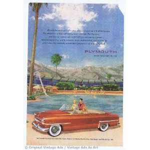   Club Coupe @ Shadow Mountain Club Pool Palm Desert Vintage Ad