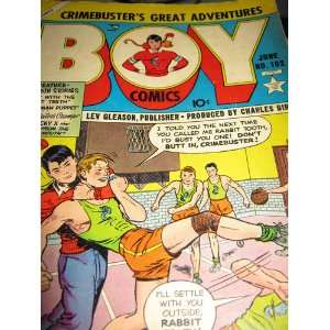   comics Issue # 102 The boy with the rabbit teeth Lev Gleason Books
