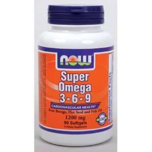  Super Omega 3 6 9 1200 mg 90 softgels Health & Personal 