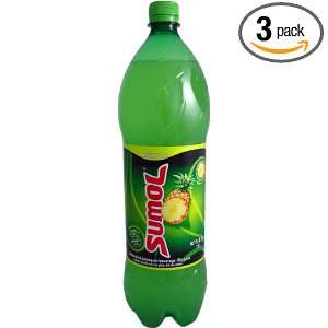 Sumol Pineapple Soda 1.5 Liters (Pack of 3)  Grocery 
