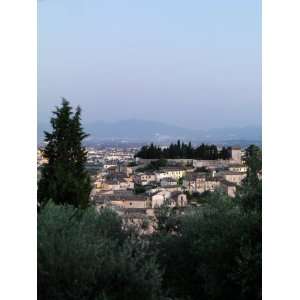  Late Evening under a Clear Sky in Spello, Italy 