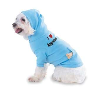  I Love/Heart Appraisers Hooded (Hoody) T Shirt with pocket 