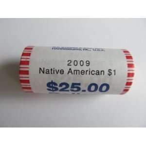  2009 Sacagawea Native American $1 Coin 25 dollar Coin One 
