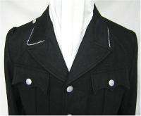 GERMAN WWII BLACK M32 TUNIC AND BREECHES Size LG.repo  