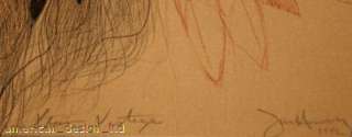 Frank Howell Plains Vestige Hand Signed & Numbered 1982 Lithograph L 