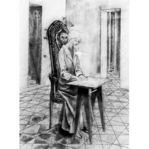  Hand Made Oil Reproduction   Remedios Varo   24 x 32 