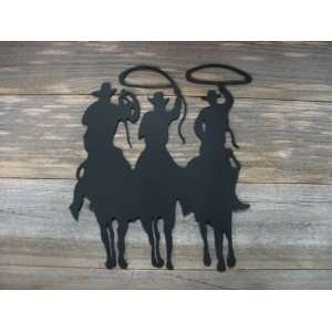  CG Products TG553CB 11in. Tall Tres Vaqueros  Three Riders 