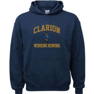  Clarion Golden Eagles Navy Youth Womens Rowing Arch 