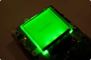   Boy GREEN Backlight LED Panel DIY [NEW] VERSION 3 LSDJ Nanoloop  