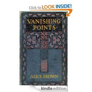 VANISHING POINTS Alice Brown  Kindle Store