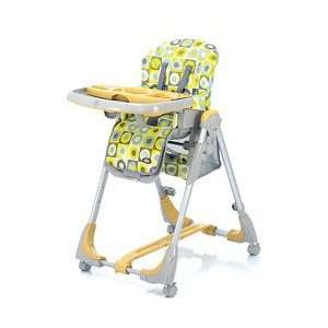  Zooper Peas & Carrots High Chair   Yellow Dots Baby