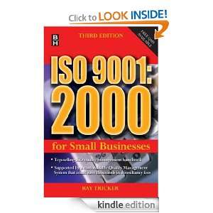 ISO 90012000 For Small Businesses, Third Edition Ray Tricker (MSc 