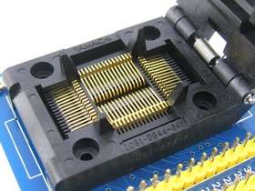QFP64 PQFP64 TQFP64 0.8mm pitch  IC Test Socket adapter  