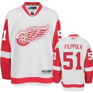  Valtteri Filppula Detroit Red Wings  White  Premier NHLPA 