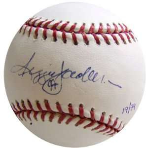  Reggie Jackson Autographed Baseball (Steiner) Sports 