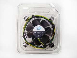 Intel E33681 001 Socket 775 Aluminum Heat Sink & 3.5 CPU Cooling Fan 