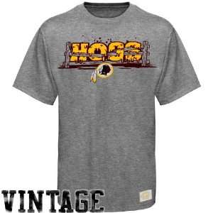 Washington Redskins Reebok Vintage Team Slogan Hogs Premium T Shirt 