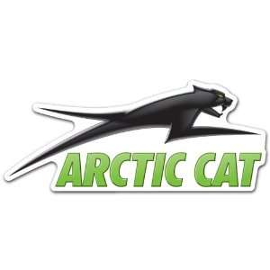  Arctic Cat Snowmobile Racing Car Bumper Sticker 7x3 