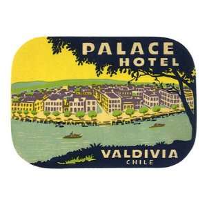  Palace Hotel, Valdivia, Chile Giclee Poster Print