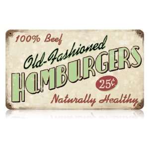  Old Fashioned Hamburgers Restaurant Sign
