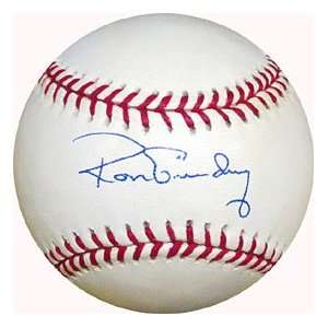  Ron Guidry Autographed / Signed Baesball (Steiner) Sports 