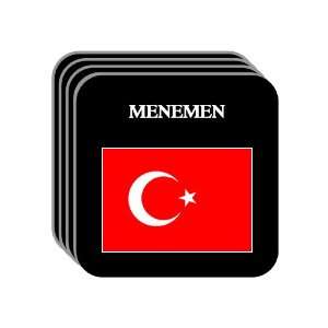 Turkey   MENEMEN Set of 4 Mini Mousepad Coasters