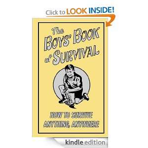 The Boys Book of Survival Guy Campbell, Rachel Carter, Simon Ecob 