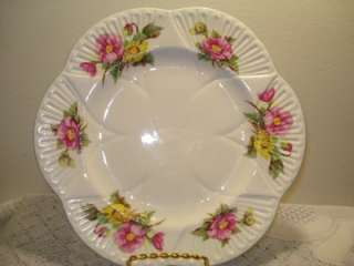 Shelley Begonia 9 Luncheon Plate  