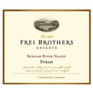  2007 Frei Brothers Syrah 750ml Grocery & Gourmet Food