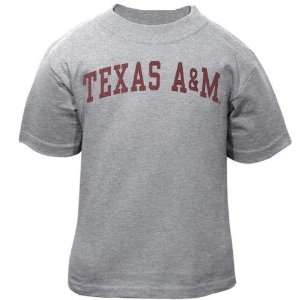  Texas A & M University Aggie Tshirt  Texas A&M Aggies Toddler Ash 