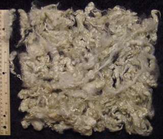 baby blonde curly mohair doll hair remnant 2 oz 23705  
