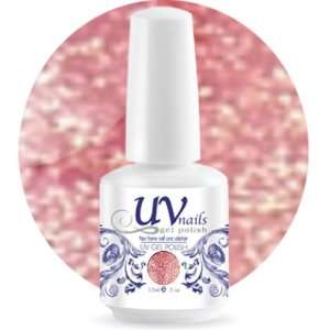 UV Nails Soak Off Gel Polish 0.5 OZ Glitter Color Diamonds in a Bottle 