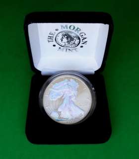 American Eagle Silver Dollar Holographic 2000 in Case, 1 OZ Silver 