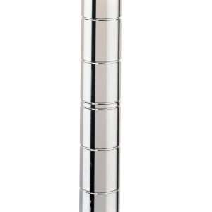 Super Erecta SiteSelect Post for Stem Casters, Plated, 33 7/8 H 