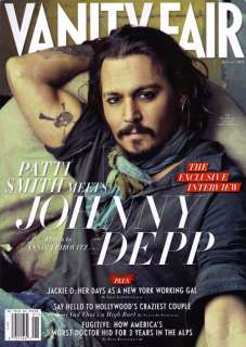 BRAND NEW JOHNNY DEPP VANITY FAIR JANUARY 1 2011 EXCLUSIVE MINT SEE 