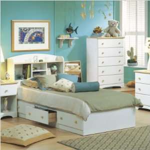    90 Newbury Collection Bed Box and Bookcase Headboard