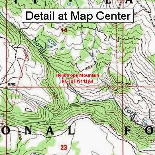   Map   Heliotrope Mountain, Utah (Folded/Waterproof)