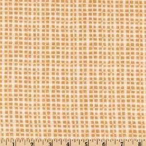  42 Wide Acorn Hollow Flannel Plaid Toast Fabric By The 