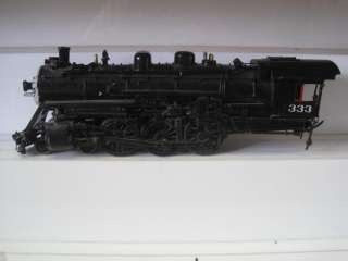   SCALE 2 RAIL SP #333 4 6 4 STEAM LOCOMOTIVE w/VANDY TENDER  