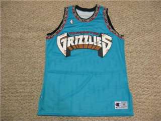 VANCOUVER GRIZZLIES DEFUNCT TEAM NBA JERSEY CHAMPION NEW SIZE 48 XL 
