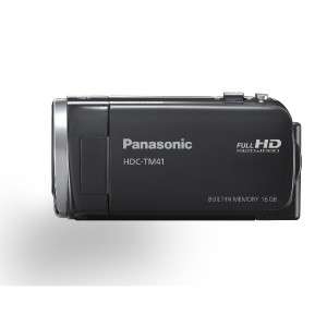 New Panasonic HDC TM41H Full HD Camcorder 16GB Flash Memory Gray 6.8x 