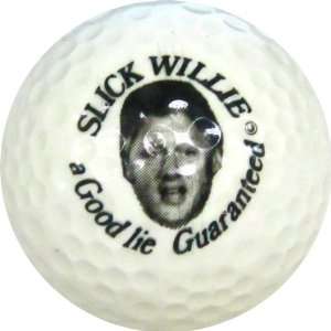  Bill Clinton Unsigned Slick Willie Golf Ball   Sports 