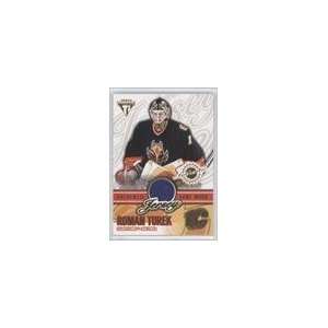   2002 03 Titanium Jerseys #12   Roman Turek/1160 Sports Collectibles